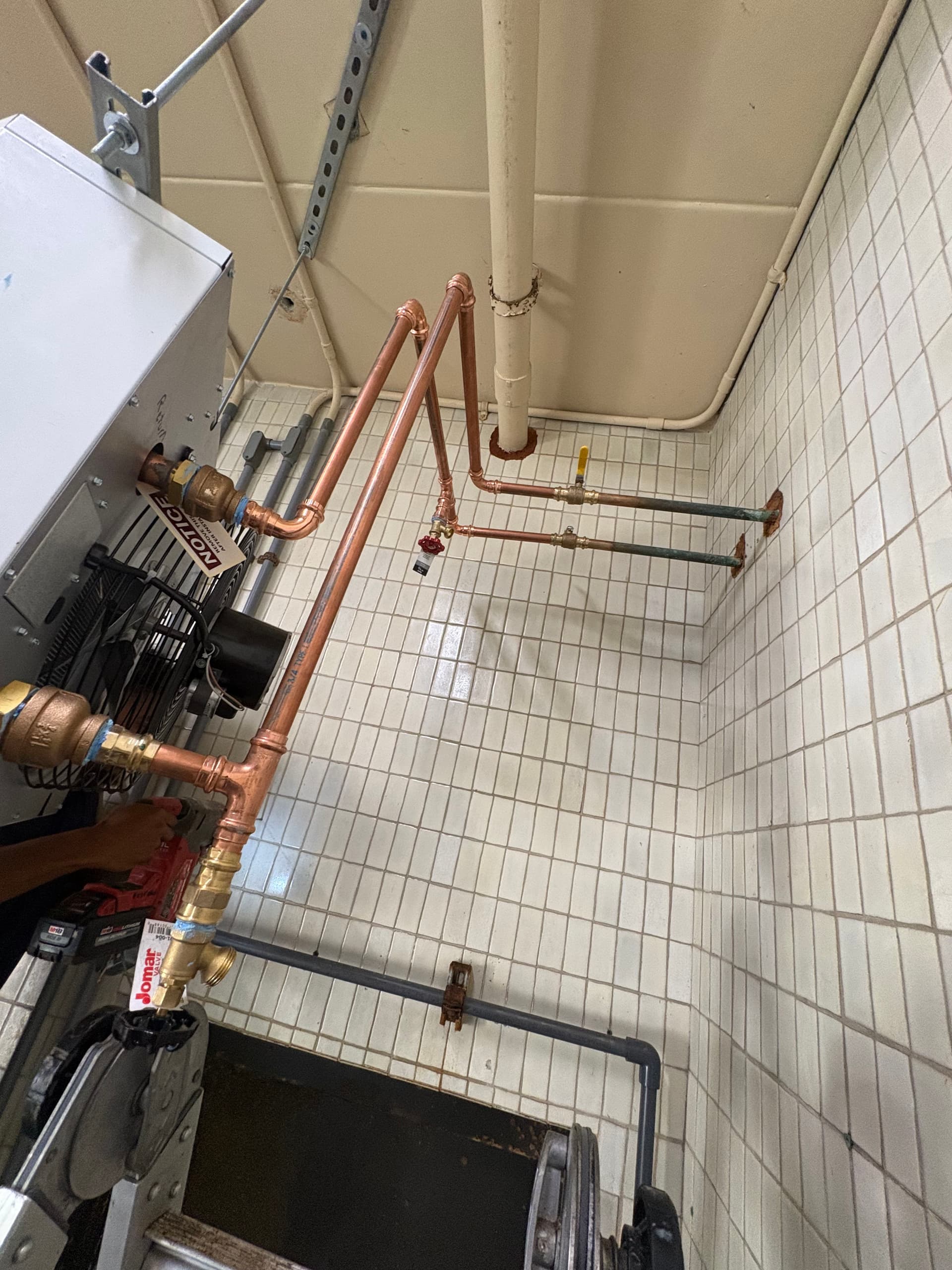 Gallery photos for Hydronic Unit Heater Replacement Done Right in Dexter Michigan: Image #1