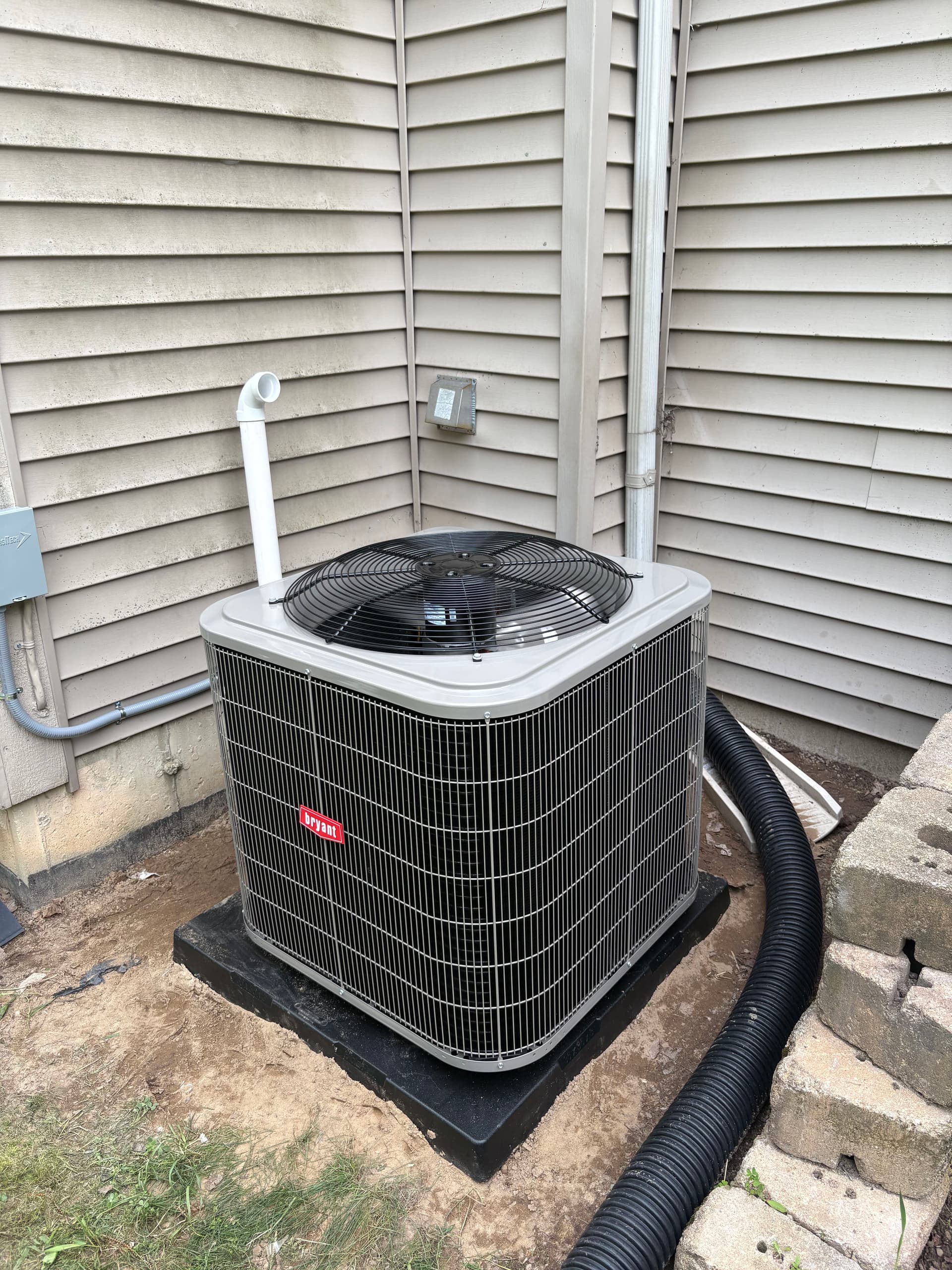Gallery photos for Full Bryant HVAC System Install in Ypsilanti MI: Image #1