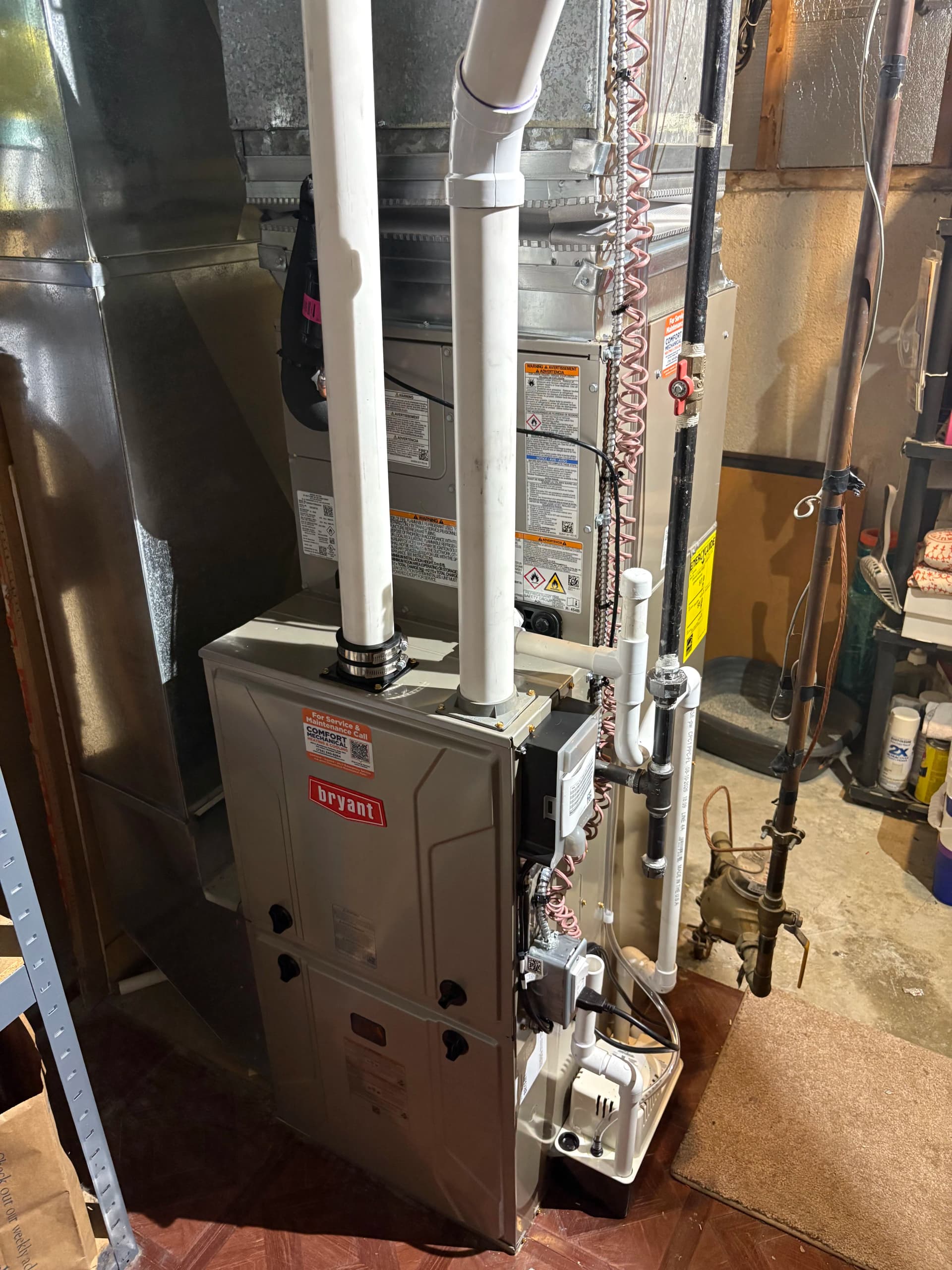 High-Efficiency Bryant AC and Furnace Installation in Ypsilanti image