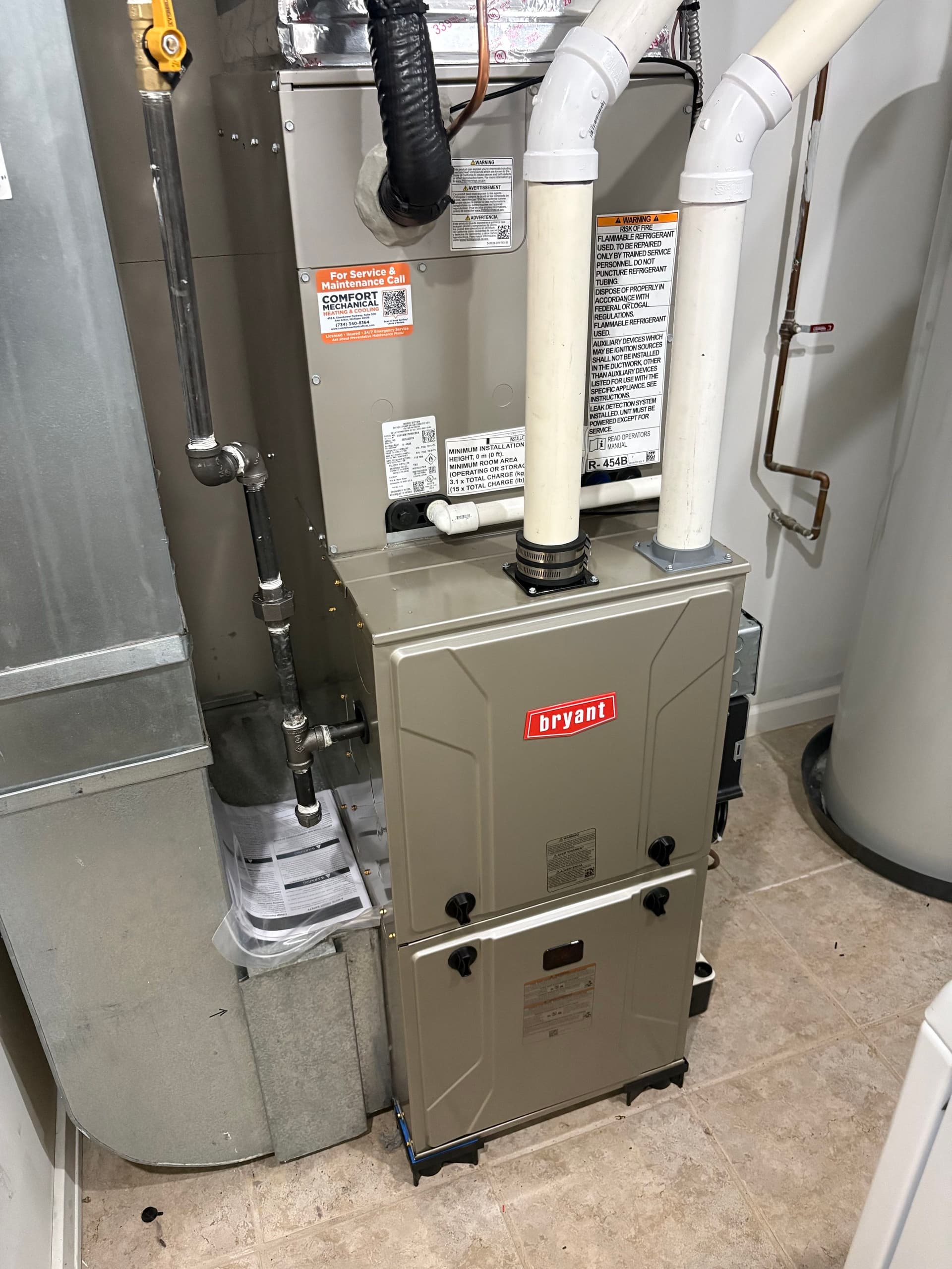 Gallery photos for Full Furnace and AC Replacement on Wall St. in Ann Arbor: Image #1