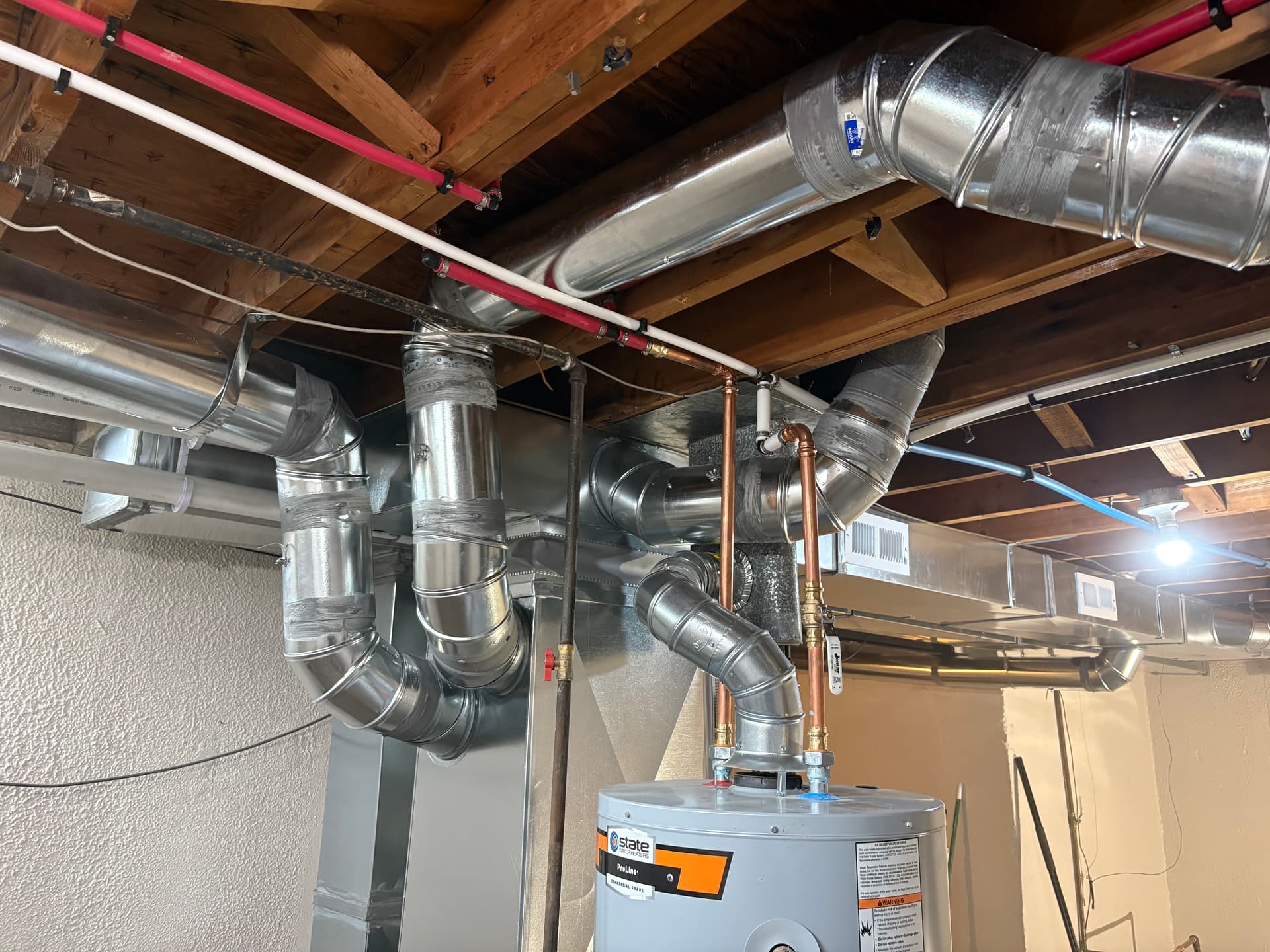Gallery photos for Furnace, Water Heater, and Ductwork Replacement in Ann Arbor: Image #3