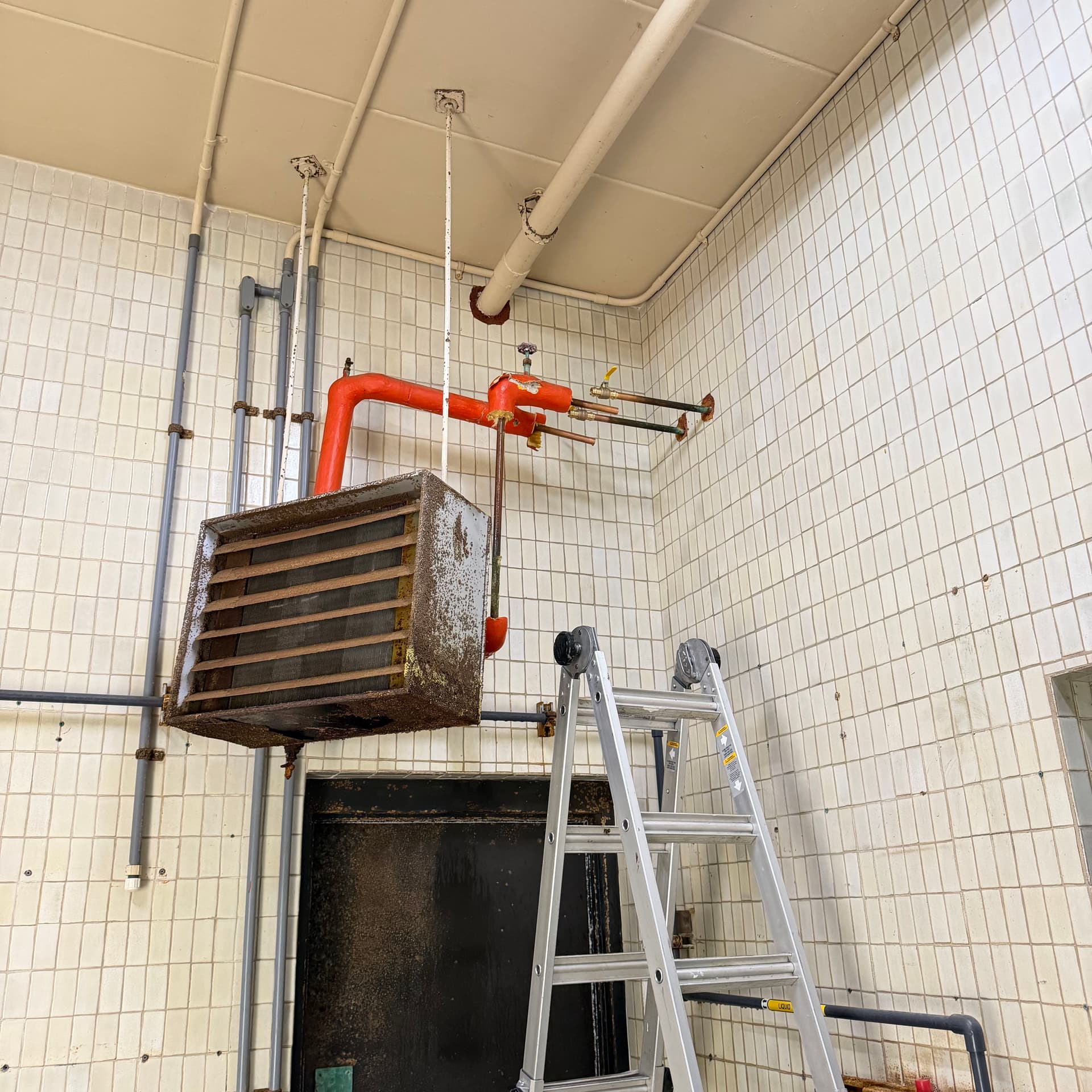 Gallery photos for Hydronic Unit Heater Replacement Done Right in Dexter Michigan: Image #2