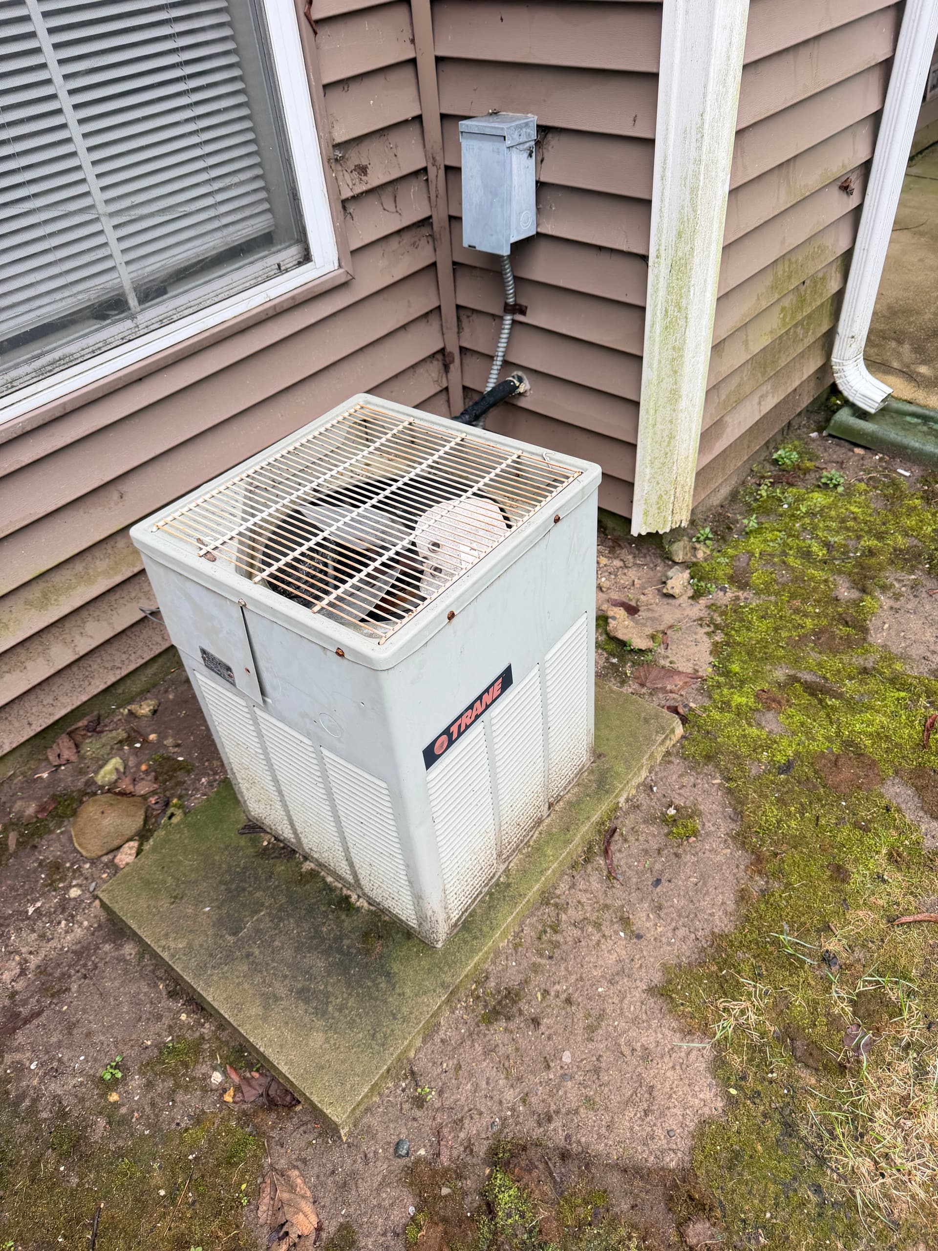 Gallery photos for Old West Side Ann Arbor AC Installation Before and After: Image #1