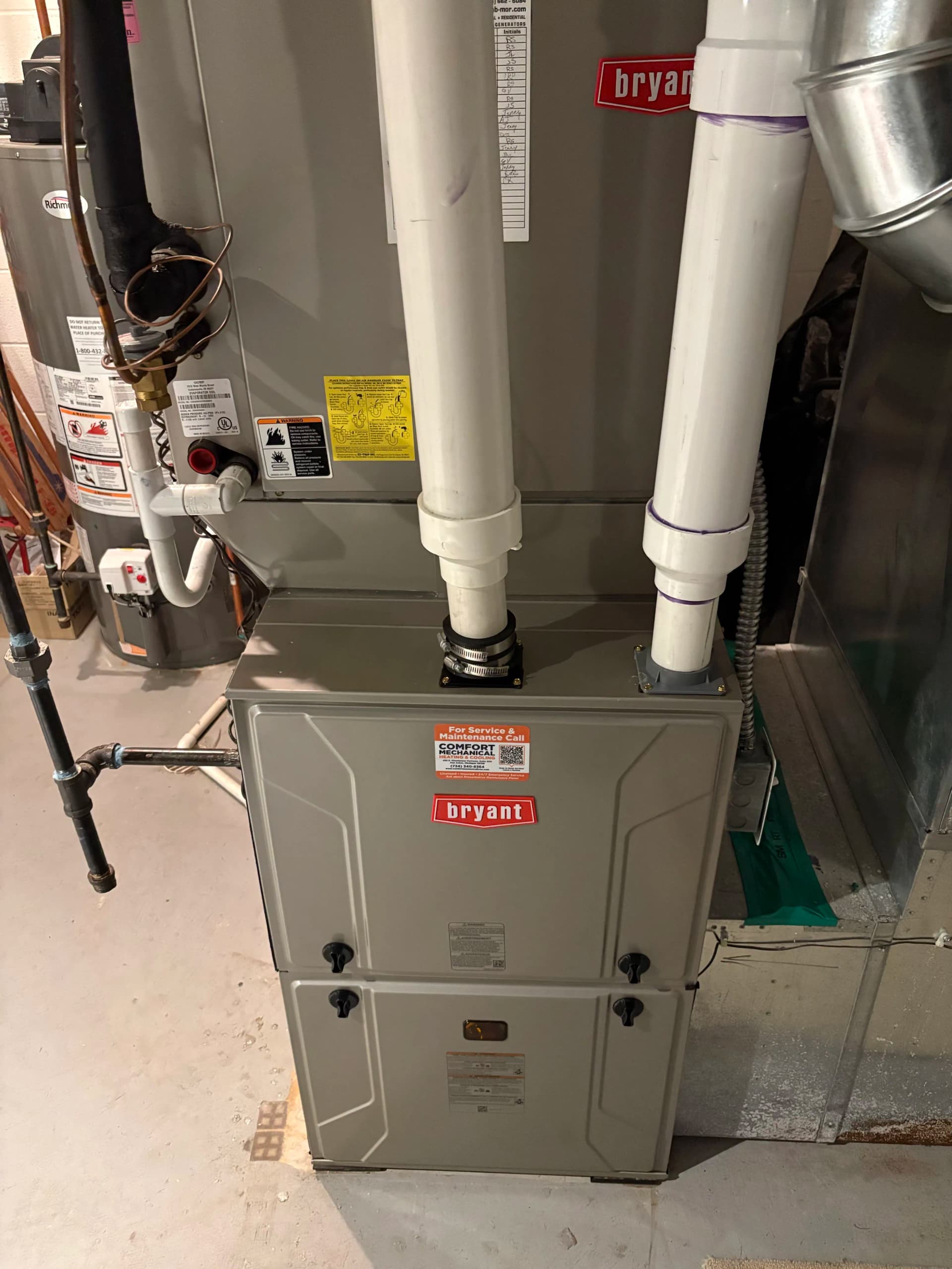Bryant High-Efficiency Furnace Installation in Ann Arbor image