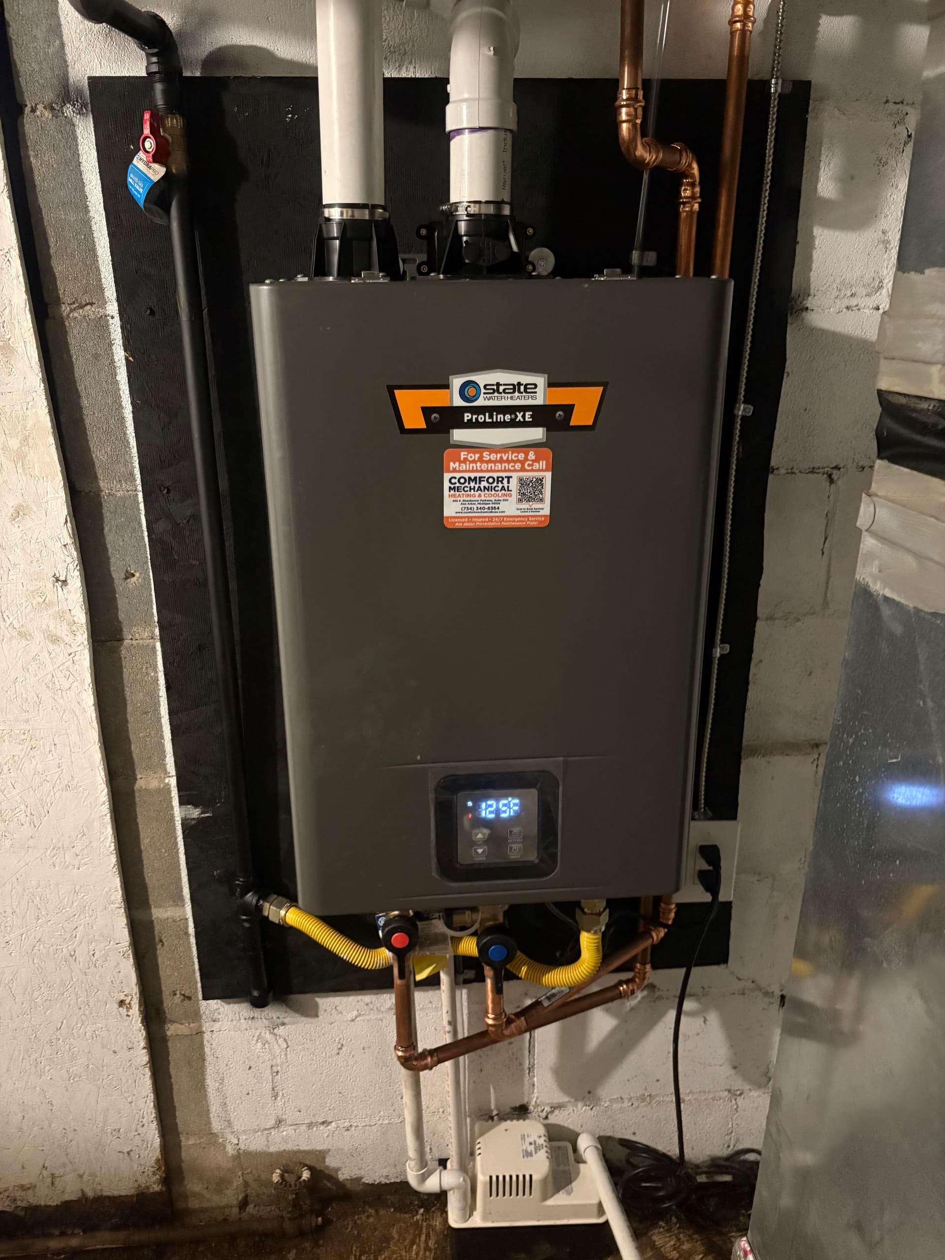 High-Efficiency Furnace and Tankless Water Heater Upgrade in Ann Arbor image